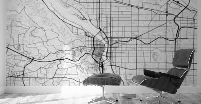 Portland portrait 2 3 Wall Murals