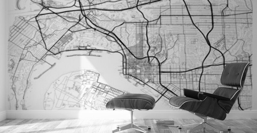 Gaslamp portrait 2 3 Wall Murals