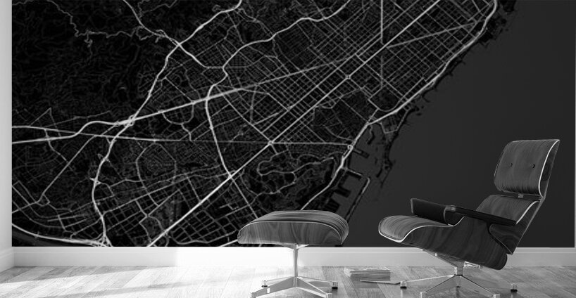 Barcelona 39x55Inches 6 Wall Murals