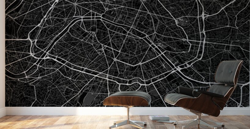 Paris 34x50Inches 5 Wall Murals