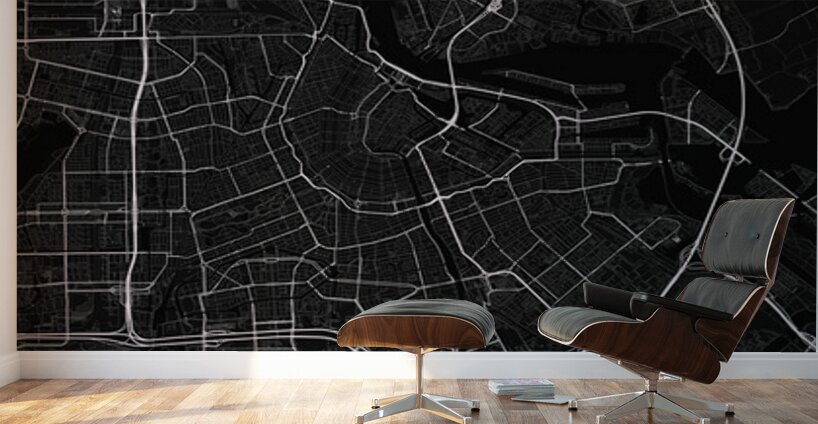 Amsterdam 39x55Inches 3 Wall Murals