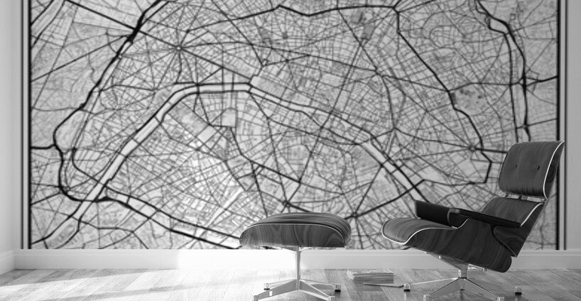 Paris portrait 2 3 Wall Murals