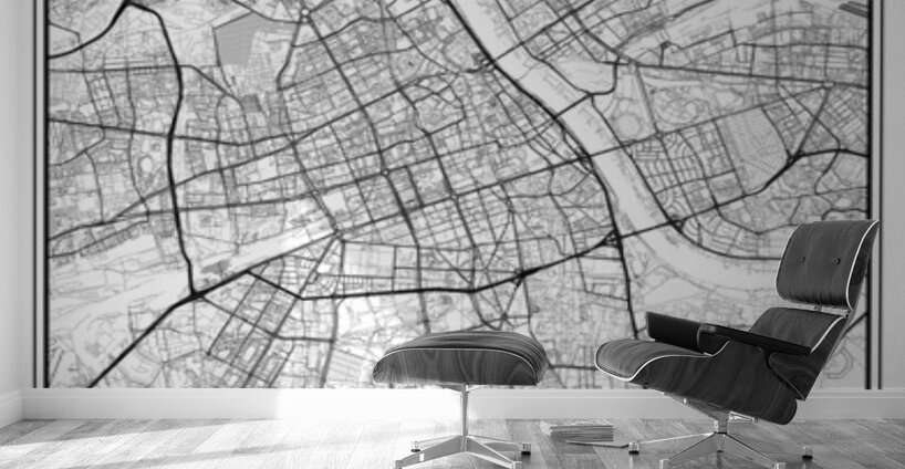 Warsaw portrait 2 3 Wall Murals