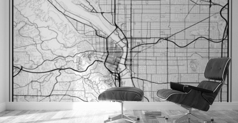 Portland portrait 2 3 Wall Murals