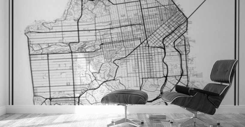 SanFrancisco portrait 2 3 Wall Murals