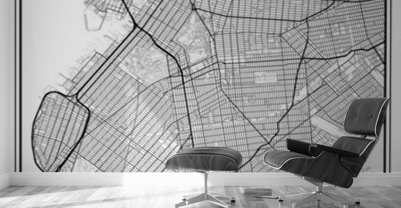 Brooklyn portrait 2 3 Wall Murals