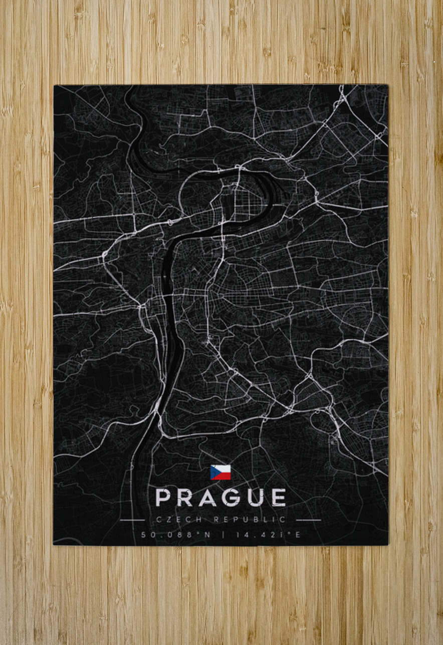 Prague 39x55Inches CityMapsArt Puzzle printing