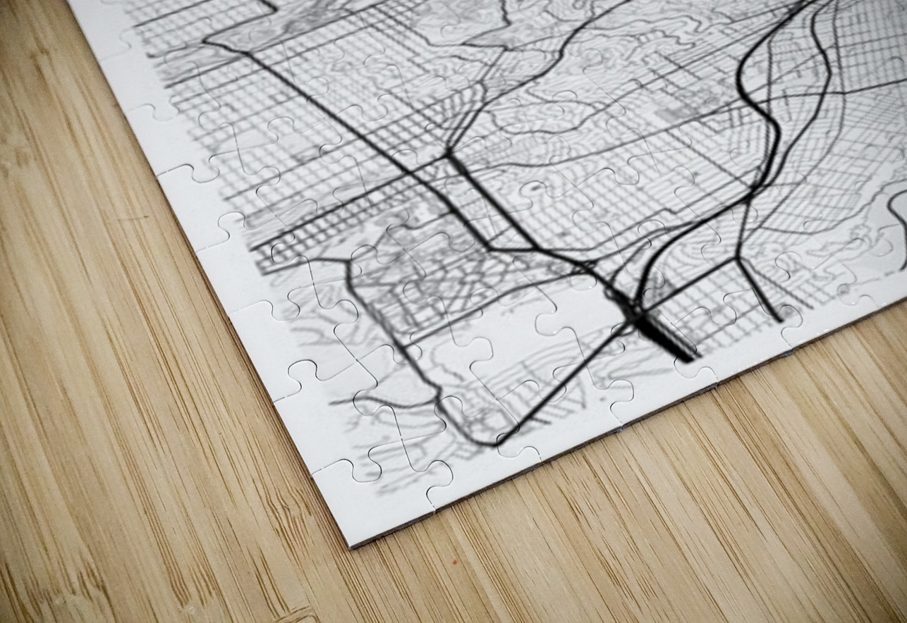 SanFrancisco portrait 2 3 CityMapsArt Puzzle