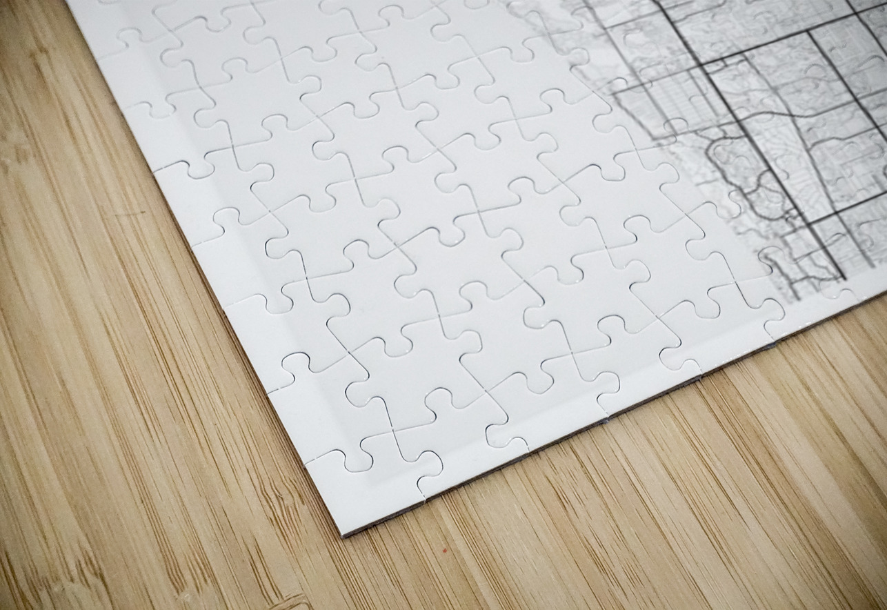 BonitaSprings portrait 2 3 CityMapsArt Puzzle