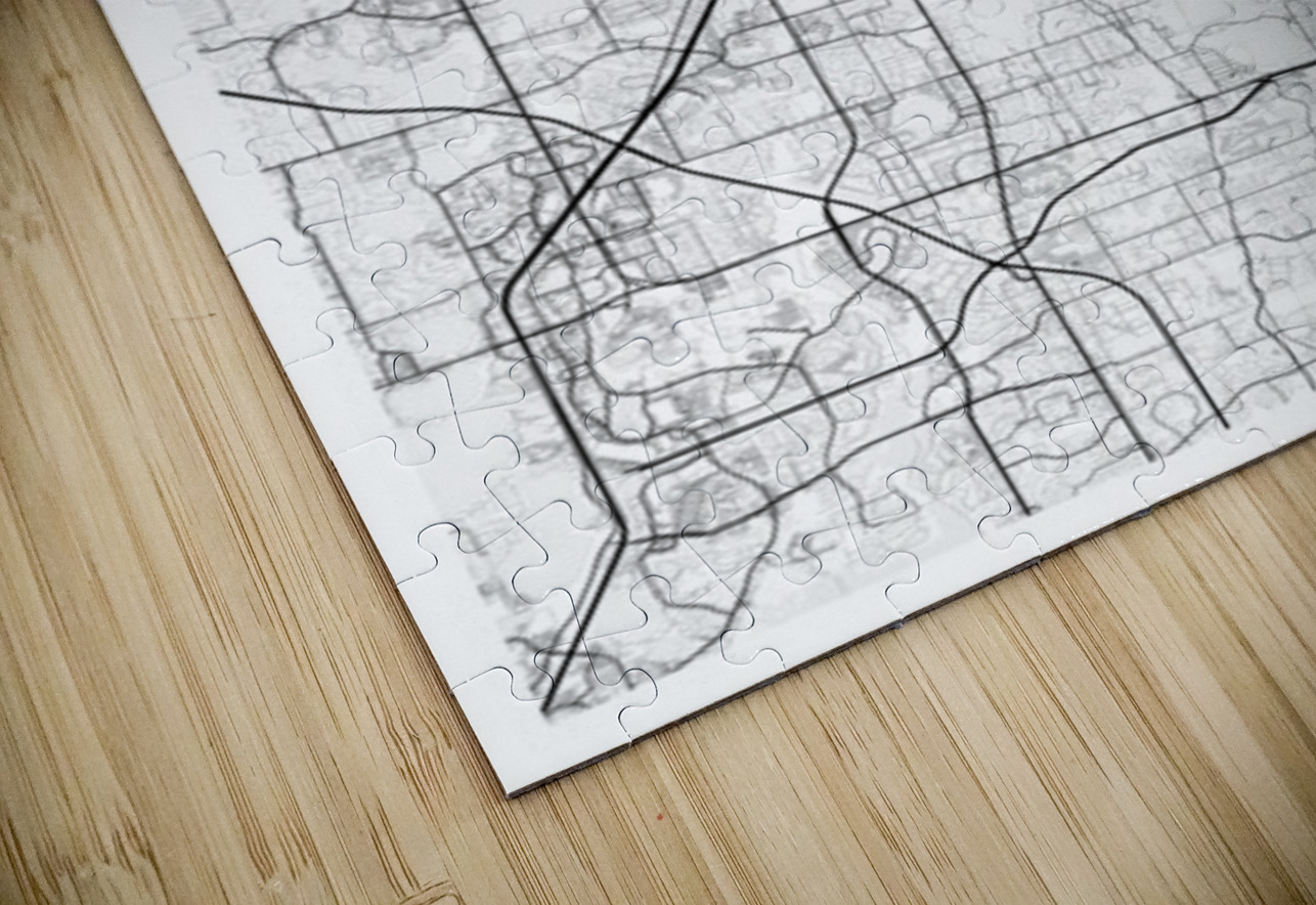 Orlando portrait 2 3 CityMapsArt Puzzle