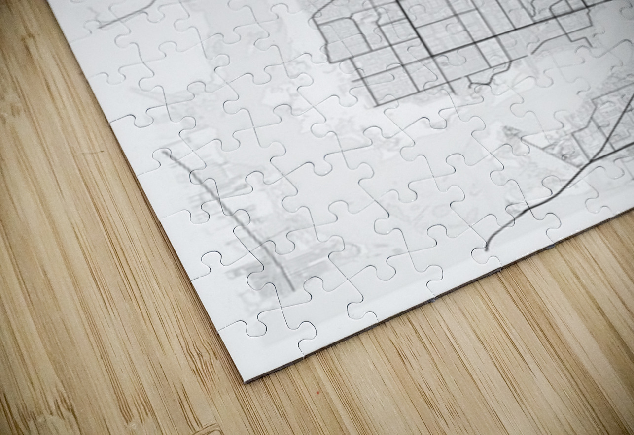 CapeCoral portrait 2 3 CityMapsArt Puzzle