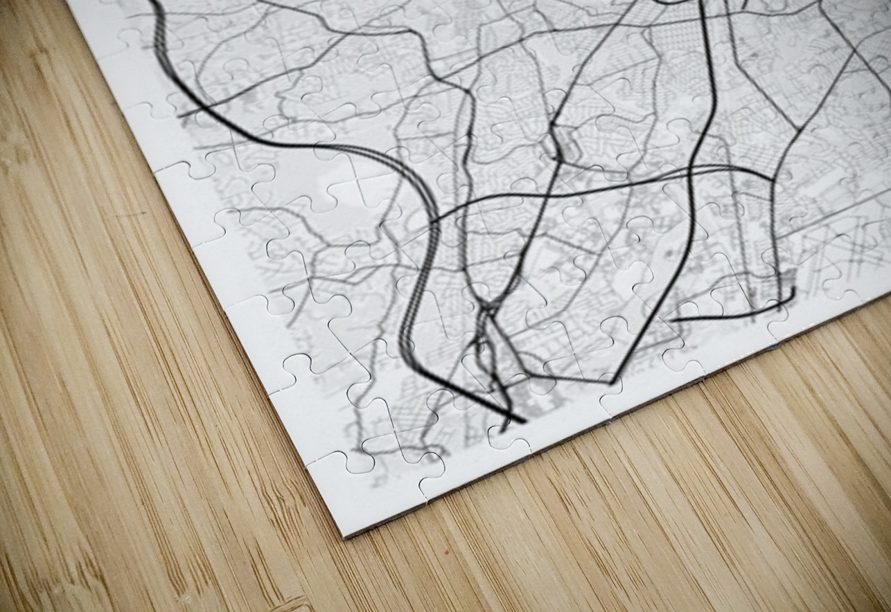 Providence portrait 2 3 CityMapsArt Puzzle