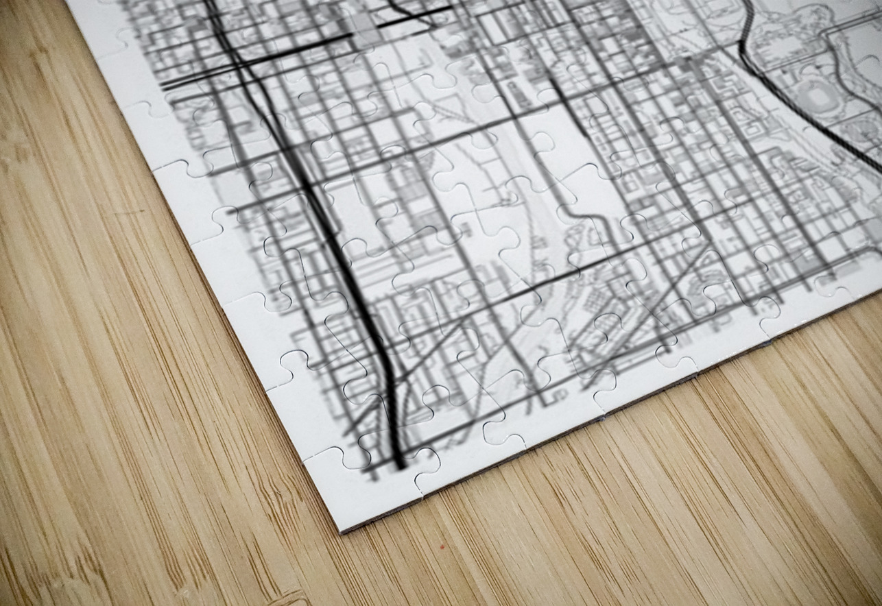 NavyPier portrait 2 3 CityMapsArt Puzzle