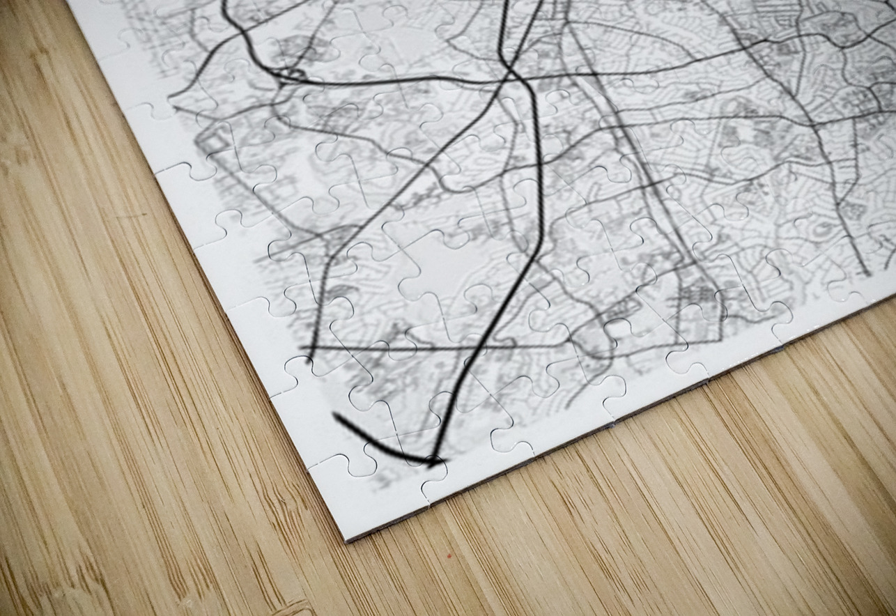 Uptown portrait 2 3 CityMapsArt Puzzle