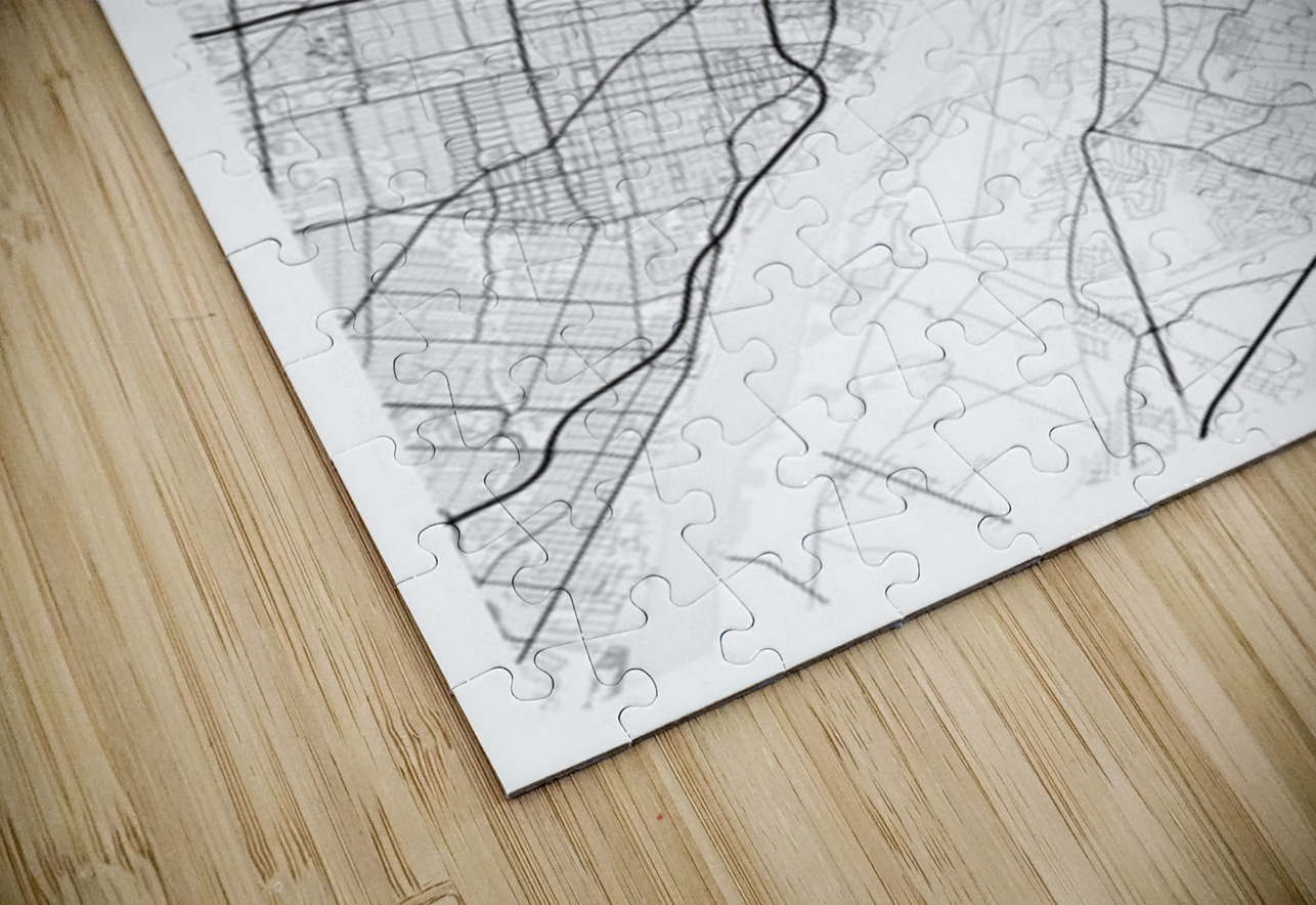 St.Louis portrait 2 3 CityMapsArt Puzzle