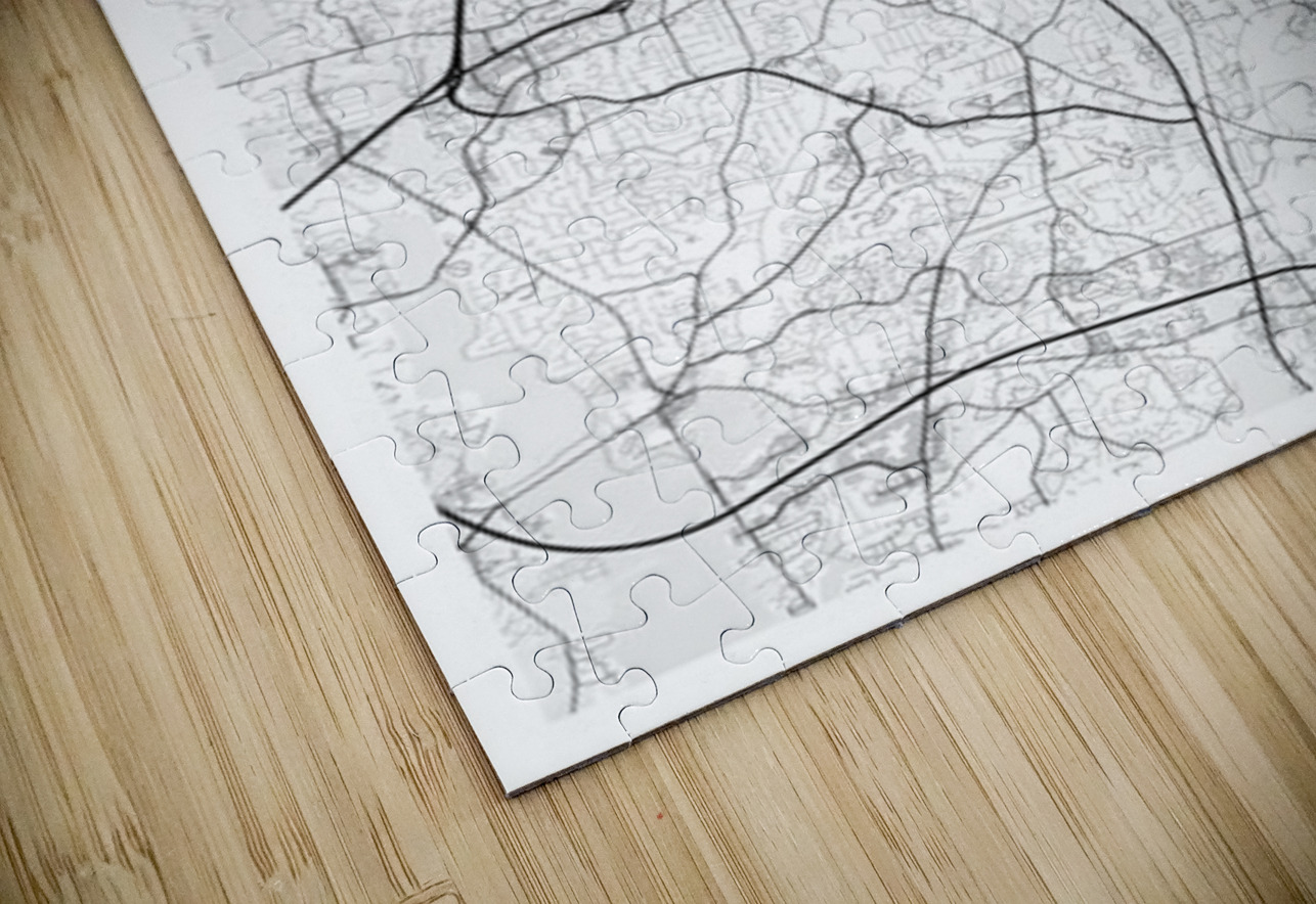 Durham portrait 2 3 CityMapsArt Puzzle