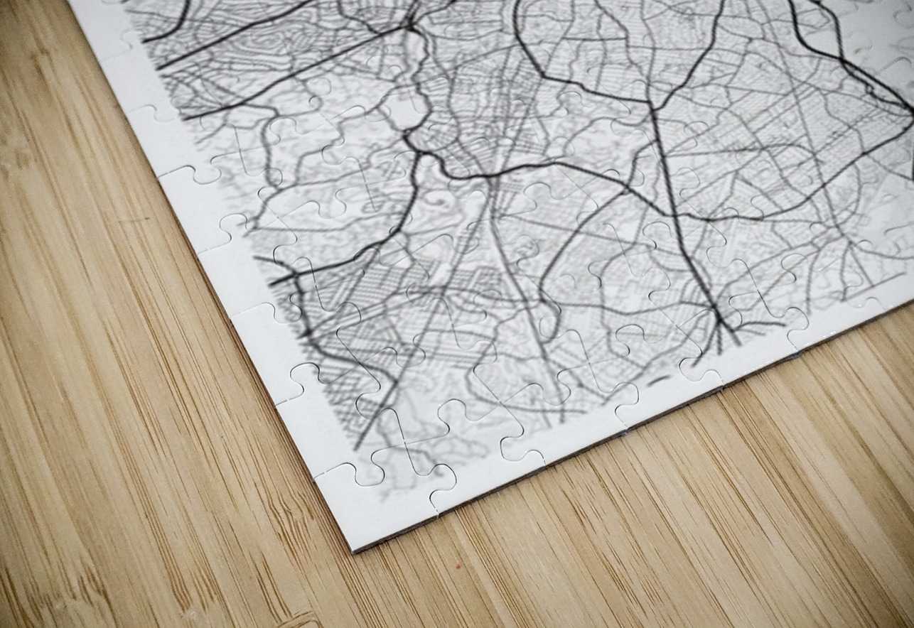 Boston portrait 2 3 CityMapsArt Puzzle