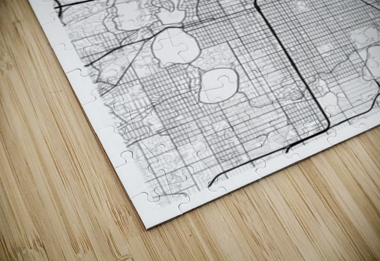 Minneapolis portrait 2 3 CityMapsArt Puzzle