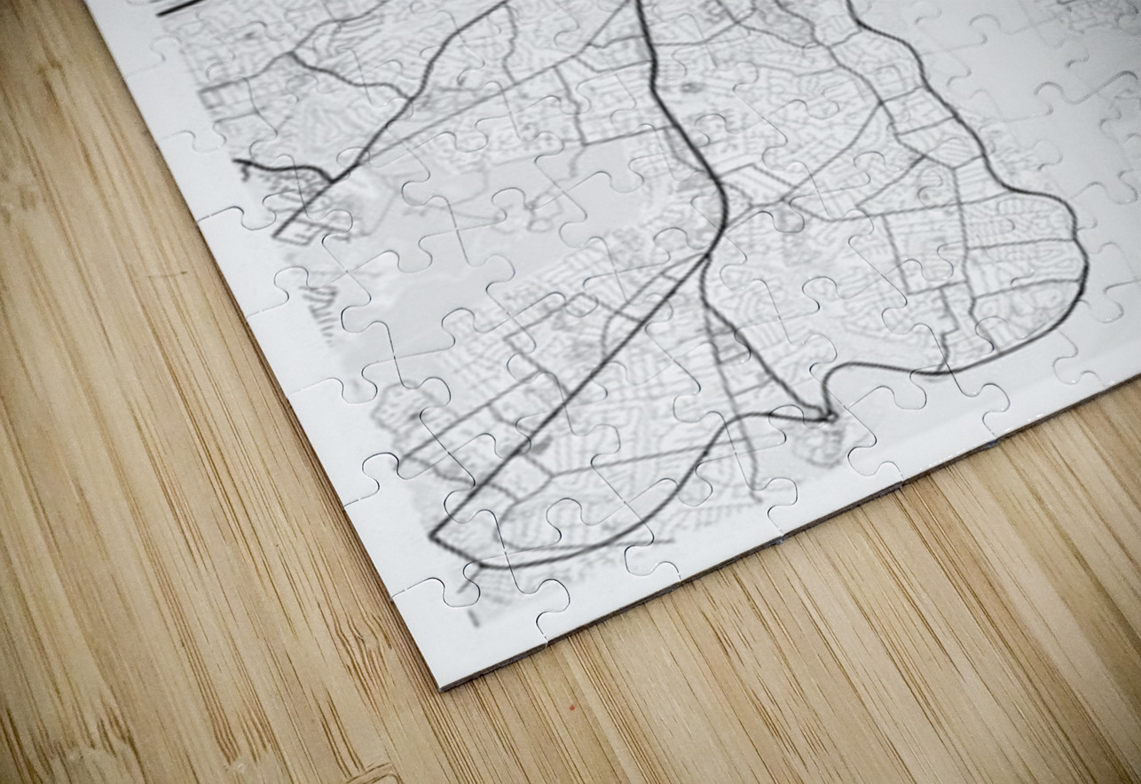 Alexandria portrait 2 3 CityMapsArt Puzzle