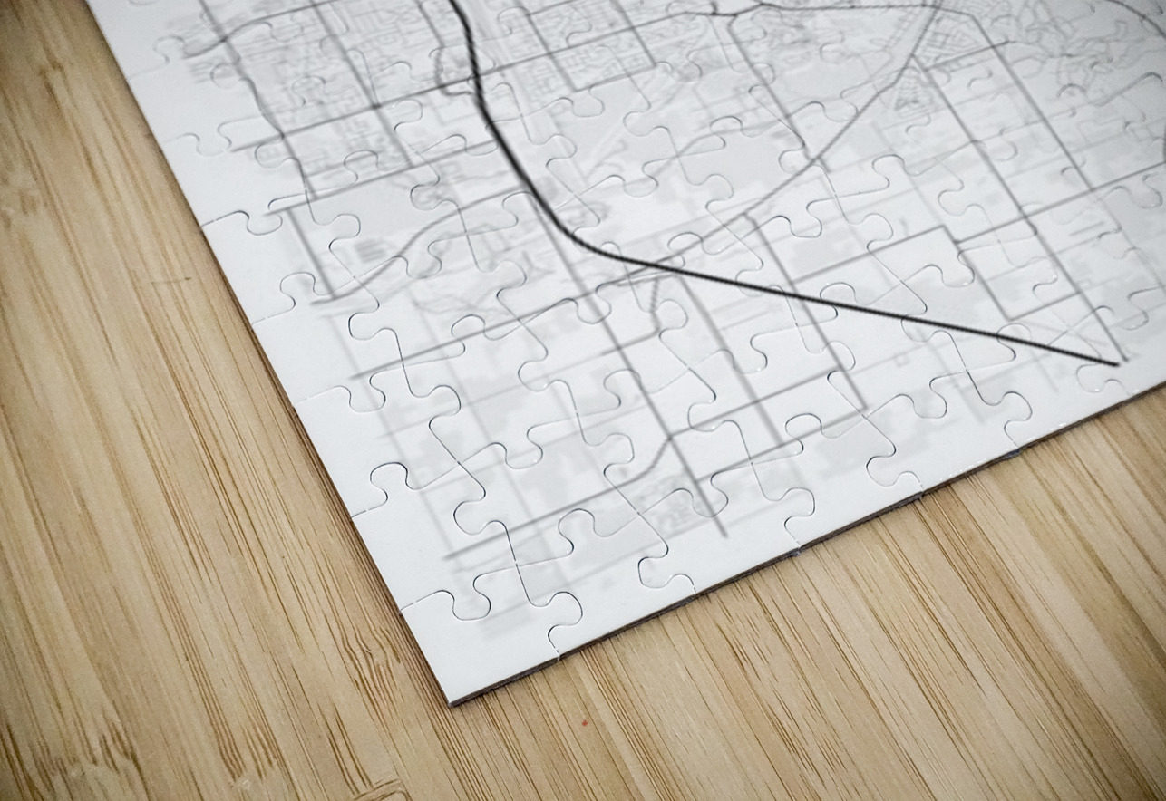 NiagaraFalls portrait 2 3 CityMapsArt Puzzle