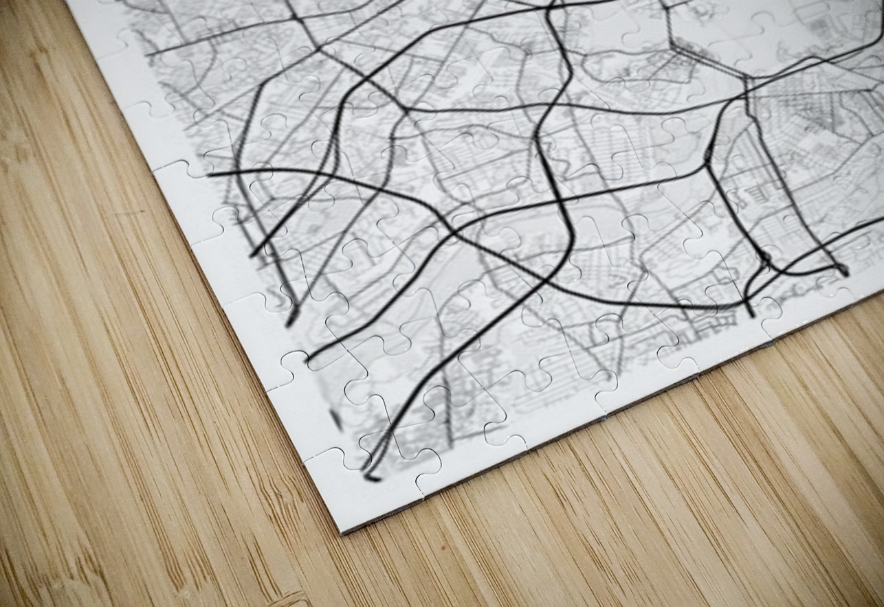 InnerHarbor portrait 2 3 CityMapsArt Puzzle