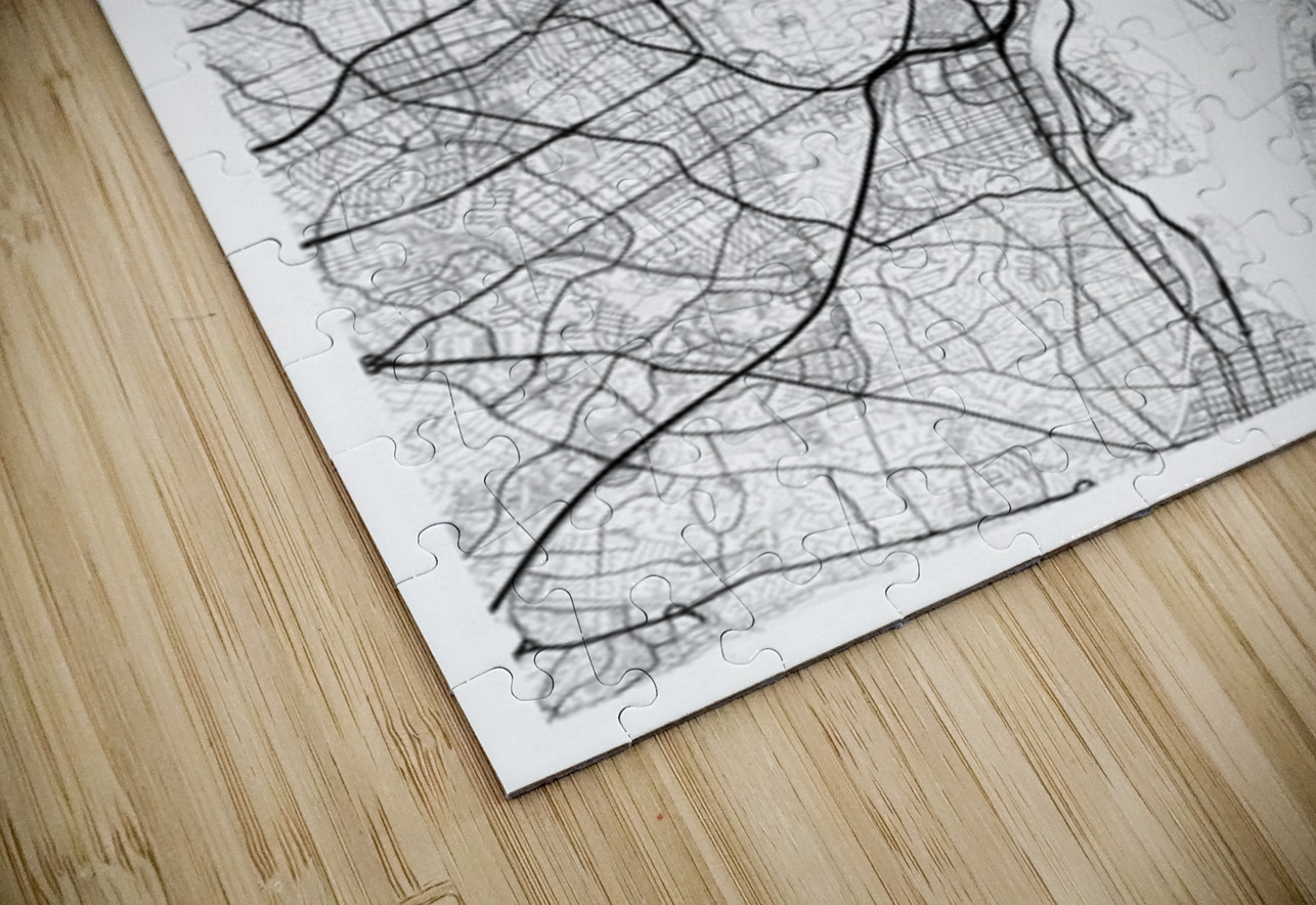 Georgetown portrait 2 3 CityMapsArt Puzzle