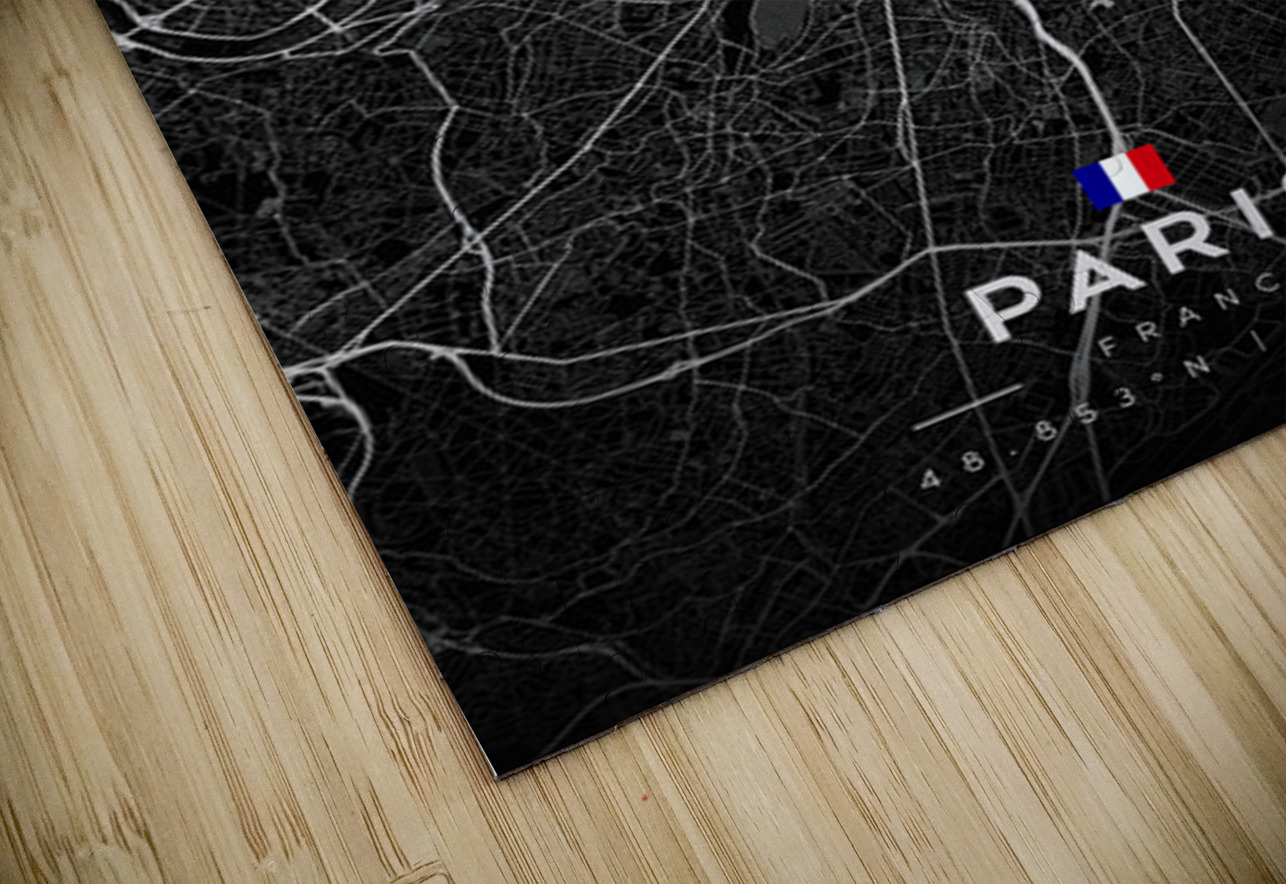 Paris 34x50Inches 5 CityMapsArt Puzzle