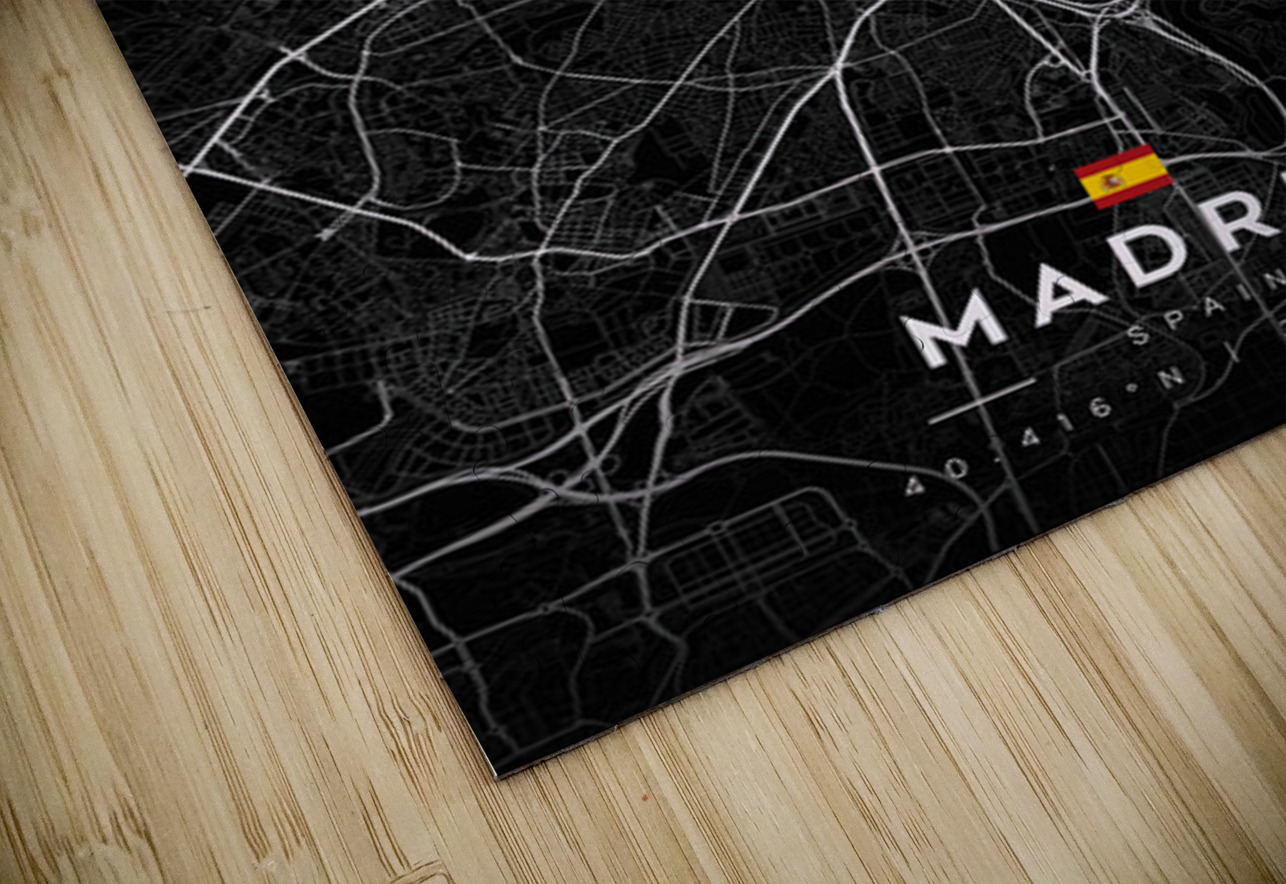 Madrid 39x55Inches 2 CityMapsArt Puzzle