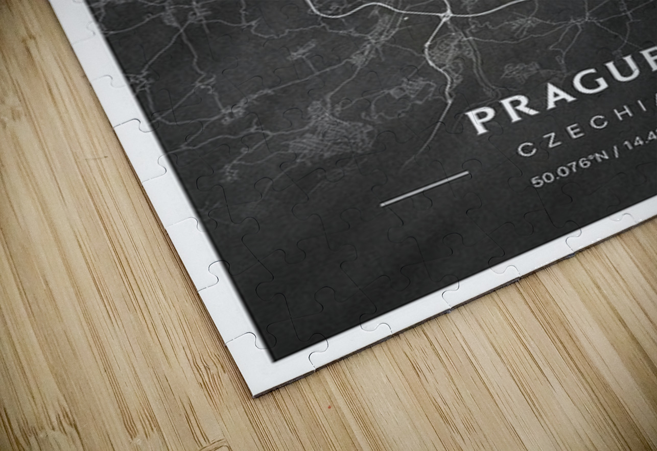 portrait 2 3 Prague CityMapsArt Puzzle