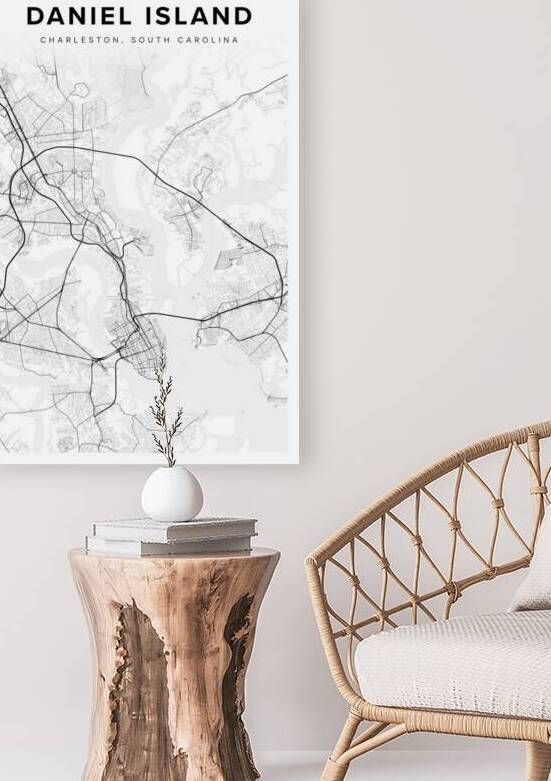 DanielIsland portrait 2 3 by CityMapsArt