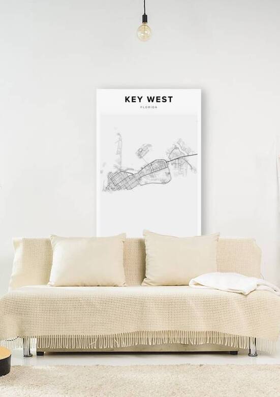 KeyWest portrait 2 3 by CityMapsArt