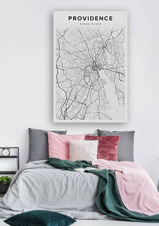 Providence portrait 2 3 by CityMapsArt