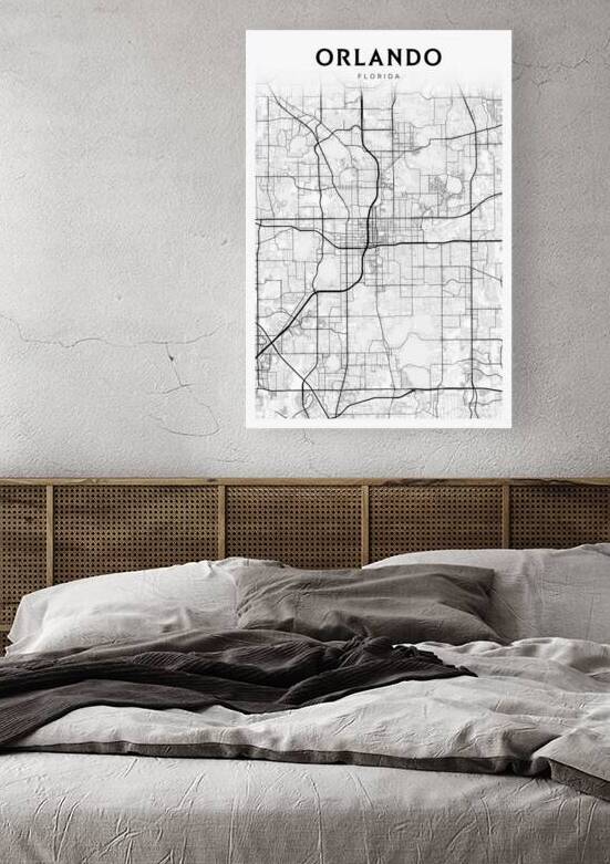 Orlando portrait 2 3 by CityMapsArt