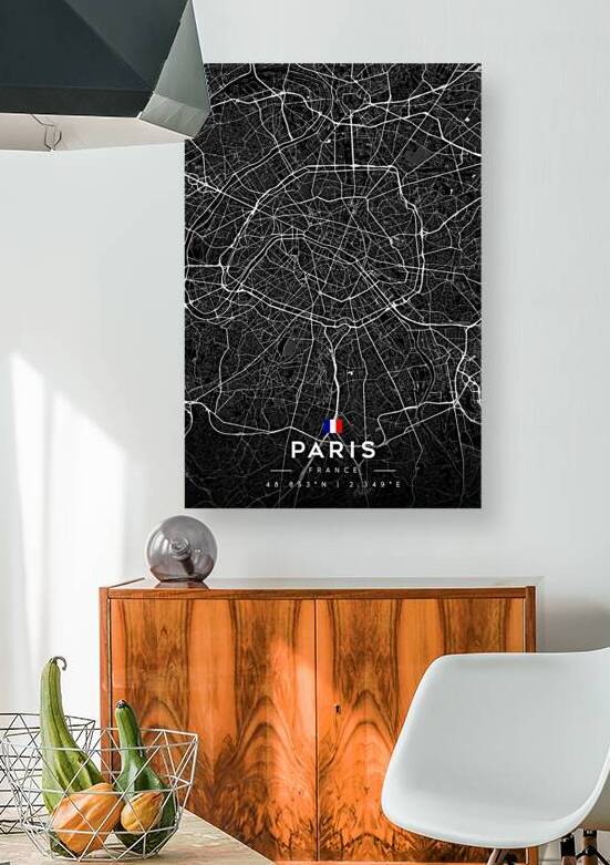Paris 34x50Inches 5 by CityMapsArt