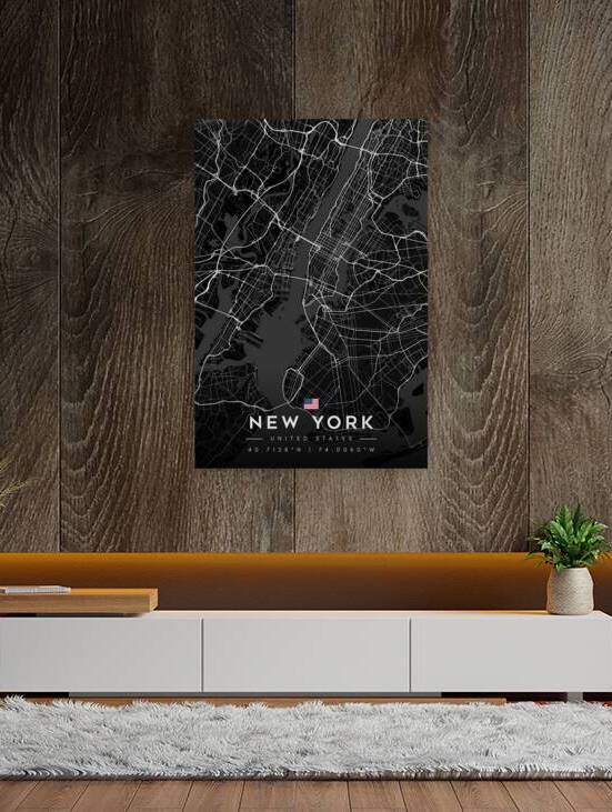 NEWYORK 34x50Inches 6 by CityMapsArt